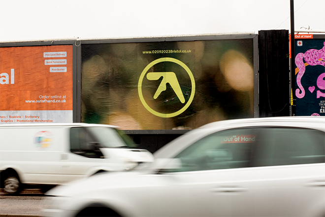 Aphex Twin posters appear across Bristol hinting at first show in Bristol in 20 years
