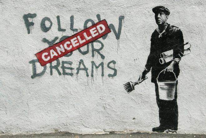 Woman believes she bought artwork from Banksy in New York subway
