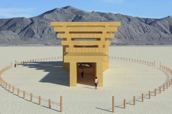 Burning Man unveils shrine-inspired temple design for 2019