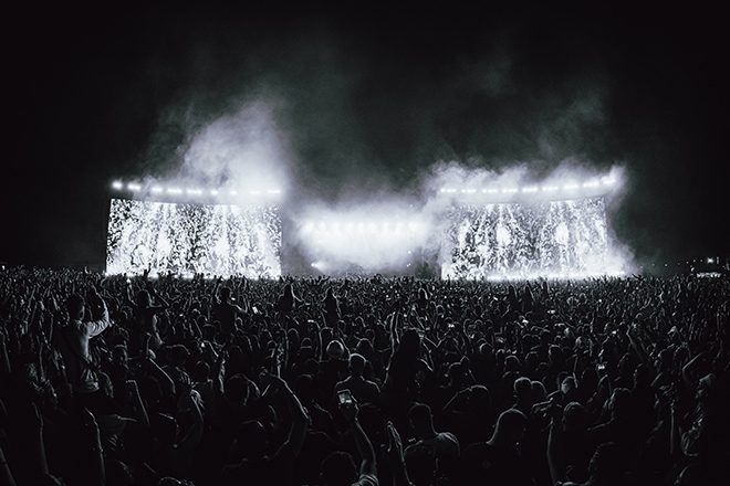 A woman has died after falling ill at Creamfields