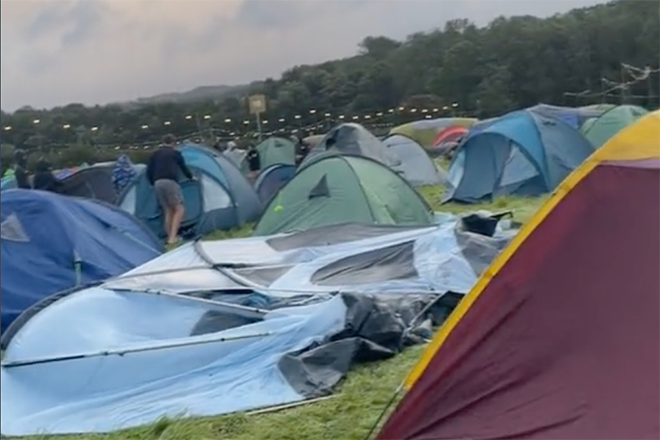 Creamfields issue "urgent" weather warning amid Storm Lillian