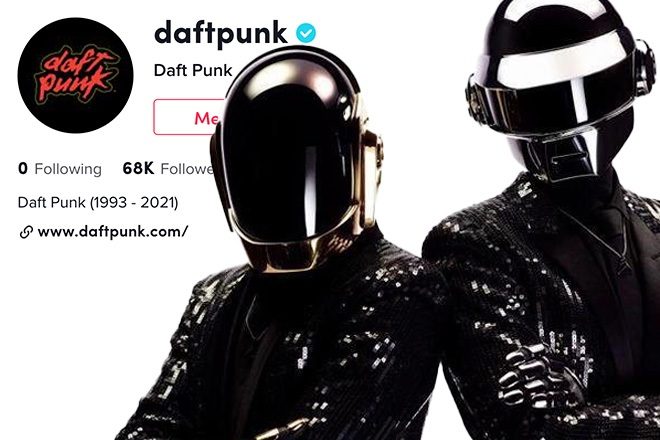 Daft Punk are officially on TikTok