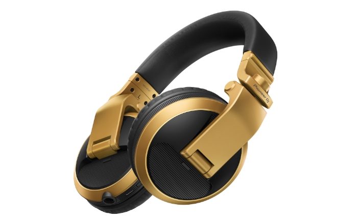 Pioneer introduces new gold-coloured HDJ-X5BT-N headphones