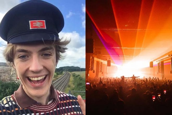 TikTok 'Train Guy' Francis Bourgeois visits The Warehouse Project