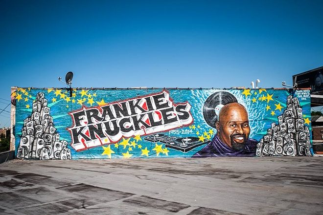 Chicago's famous Frankie Knuckles mural has found a new home