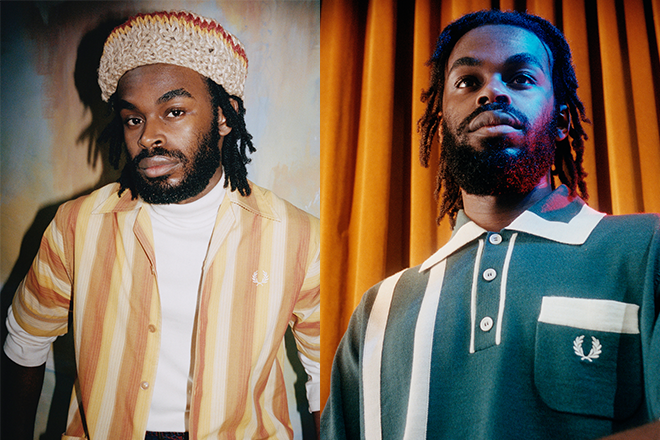 Nicholas Daley x Fred Perry collaboration inspired by Jamaican culture and classic 70s style