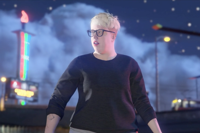 The Black Madonna punches a cop in the new Grand Theft Auto trailer