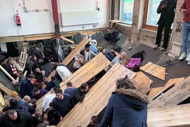 Bar floor collapses in Hackney Wick leaving 13 people injured