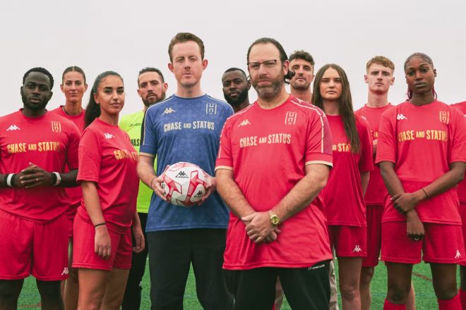 Chase & Status sponsor Hammersmith FC on limited edition football kit