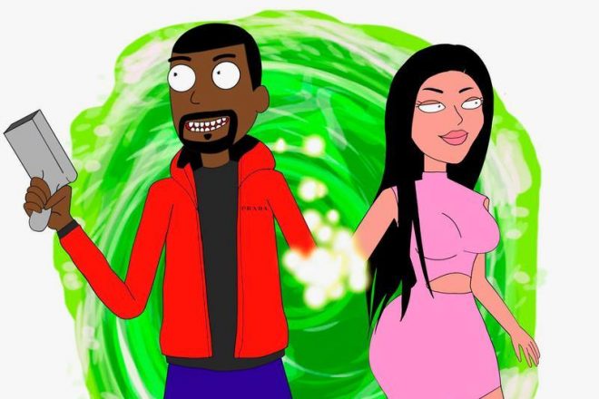 Rick and Morty want to do an episode on Kanye West