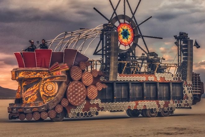 Mayan Warrior brings its famed Burning Man art car to The Brooklyn Mirage
