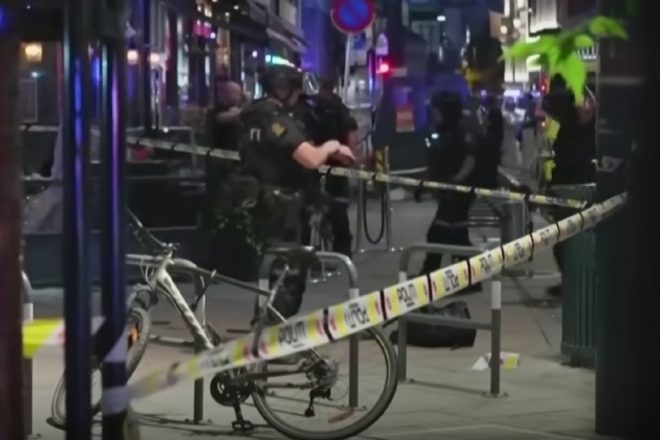 Two people killed in mass shooting outside an Oslo LGBT nightclub