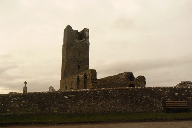 Hundreds attend an illegal rave at 850-year-old Irish castle
