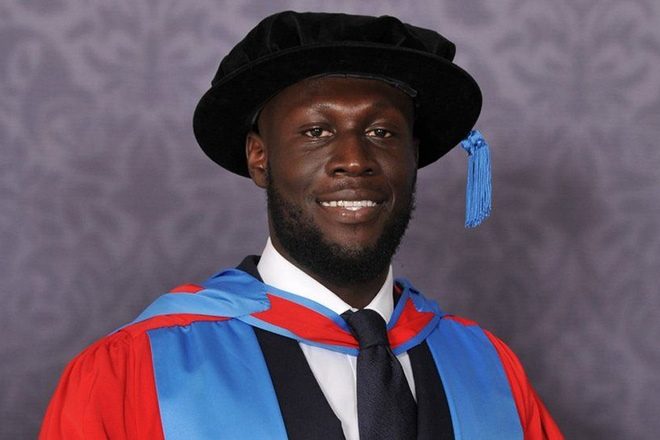Stormzy awarded with honorary degree by University of Exeter