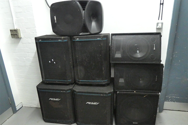 Sussex Police sell soundsystem confiscated from illegal rave on eBay