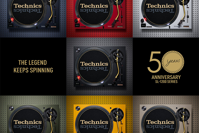 Technics reveal limited editions of the SL-1200 to celebrate 50th anniversary