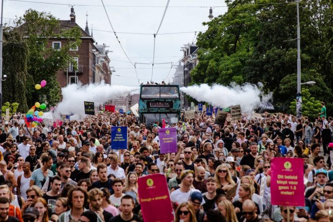 Thousands join 'Unmute Us' protests across the Netherlands