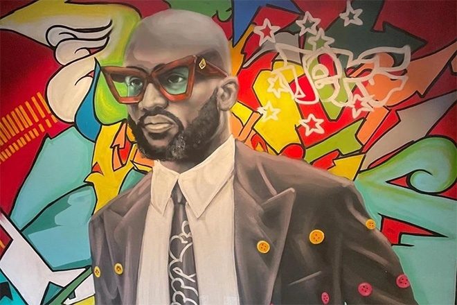 New 60ft tall mural of Virgil Abloh unveiled in Chicago