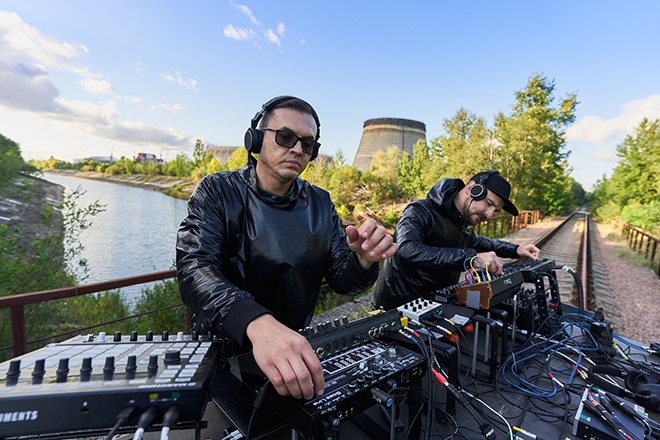 Woo York perform live set from Chernobyl Exclusion Zone in Ukraine