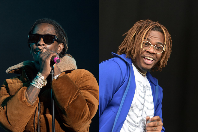 Young Thug has been arrested on gang-related charges, Gunna also indicted