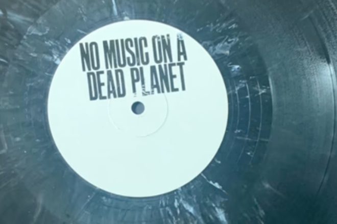 World's "first plant-based bioplastic record" released by Music Declares Emergency