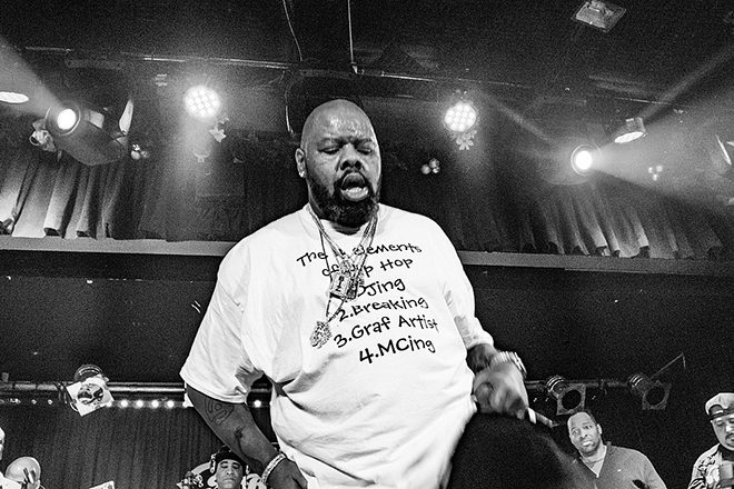 Busta Rhymes, Ice-T and others attend memorial for Biz Markie