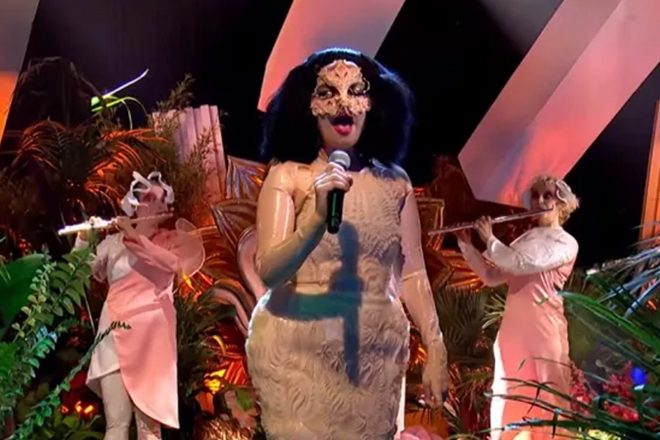 ​Watch Björk's first TV performance in eight years