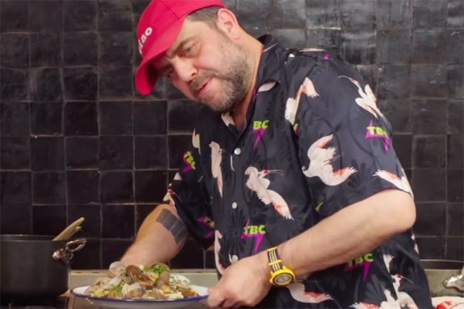 ​DJ Tennis has started his own cooking show, Munchietown