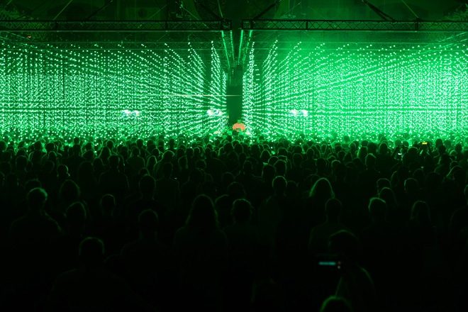 Four Tet's taking his 42,000-light live show to Berlin