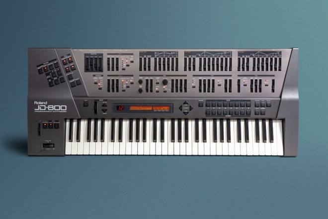 ​Roland has added a virtual JD-800 to Cloud plugin service