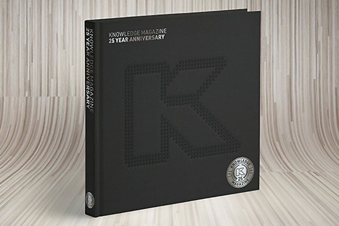 Knowledge Magazine is releasing a 25th anniversary book