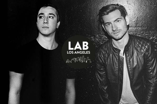 Attlas and Matt Lange in The Lab LA