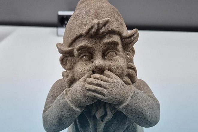 ​Dutch police discover “visibly startled” garden gnome made entirely of MDMA