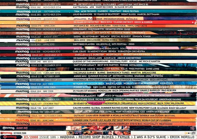 Mark Vessey has created new artwork inspired by Mixmag