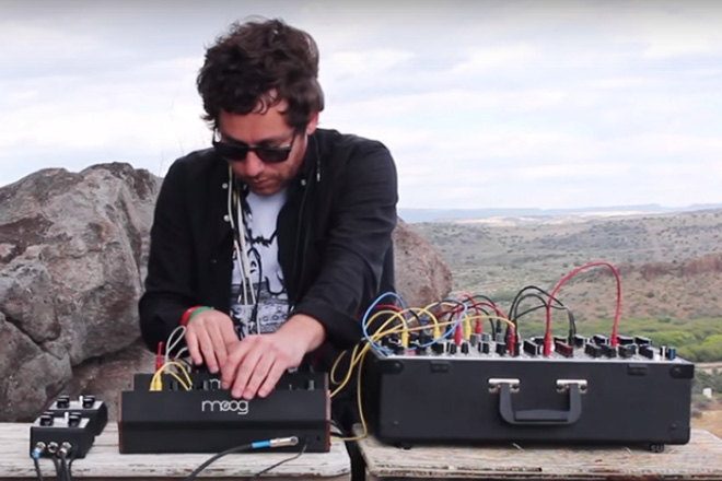Watch the Moog Mother-32 synth put through its paces in the Arizonan desert
