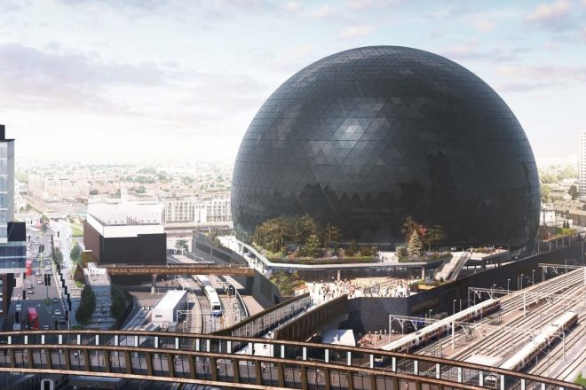 Controversial Madison Square Garden Sphere gets a go-ahead in East London