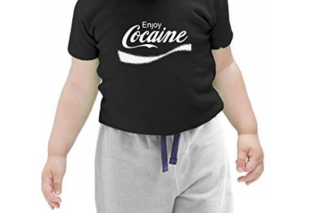 Amazon pulls sale of ‘Enjoy Cocaine’ children’s clothing