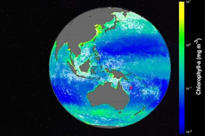 A NASA scientist and a programmer have made music from ocean readings