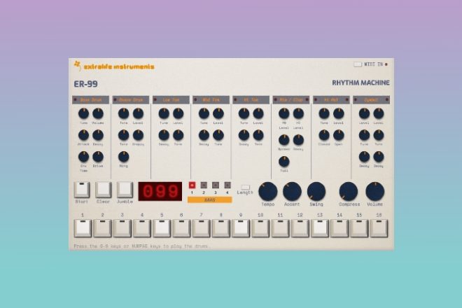 There's now a playable online drum machine based on the Roland TR-909