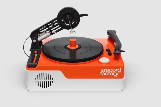 ​Teenage Engineering has created a portable record cutting device