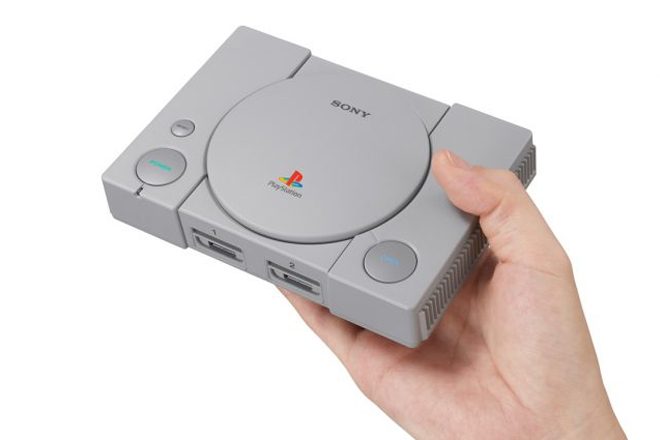 Sony's launching the PlayStation Classic with 20 classic games pre-installed