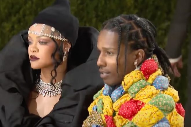 ASAP Rocky and Rihanna had a "rave-themed" baby shower