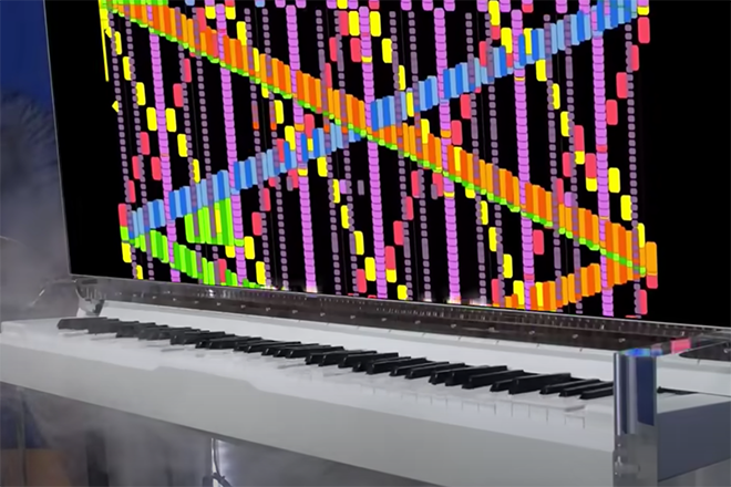 Robot piano catches on fire while playing “impossible” Black MIDI song