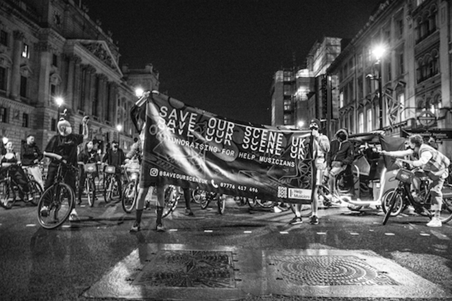 Save Our Scene organises protests in London and Bristol