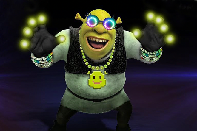 The "Shrek Rave" is going on tour across the US with dates in NYC, Boston, LA and Seattle