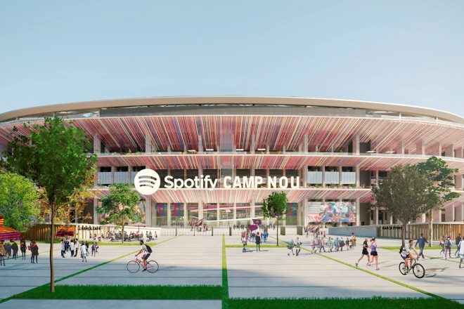 ​Spotify partners with FC Barcelona to rename Camp Nou