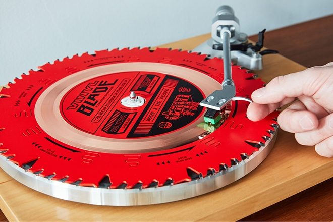 The Weeknd creates limited vinyl run pressed on saw blade