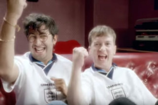England anthem ‘Three Lions’ got one million Spotify streams on Saturday alone