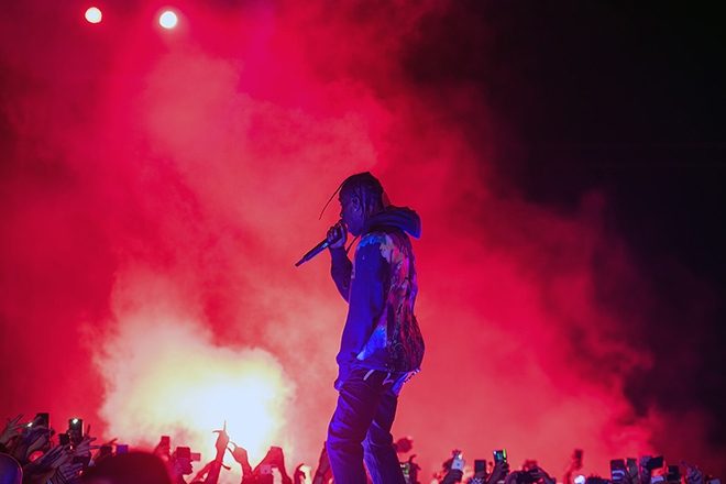 ​Travis Scott performs live for the first time since Astroworld tragedy