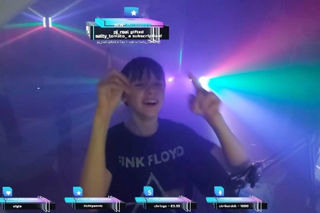 ​15-year-old Twitch streamer goes viral for throwing "pyro raves" in his bedroom